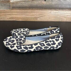 Charles Philip Shanghai All Day Slipper Loafer Shoes Leopard Ballet Flats size 9